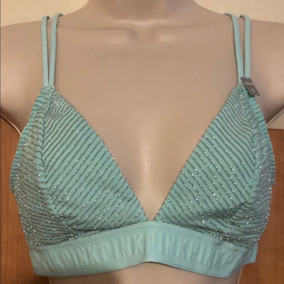 PINK Victoria's Secret Other - Victoria’s Secret Pink bling bra size L